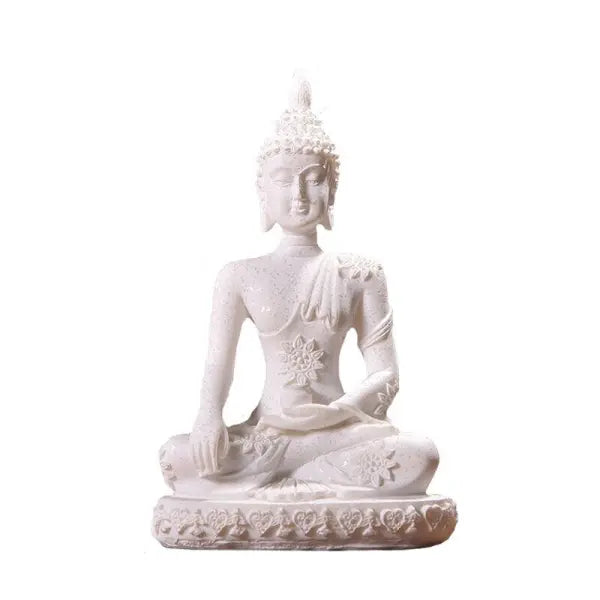 Statue Bouddha Assis en Bhumisparsha — Édition Signature
