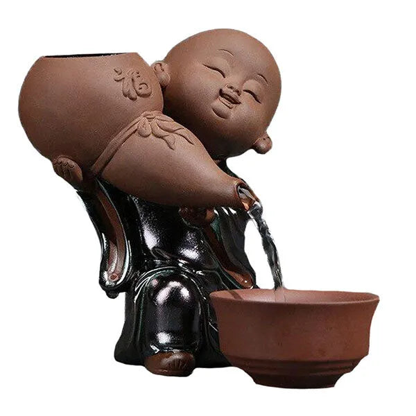 Statuette Bouddha – La Fontaine Enchantée (Édition Signature)