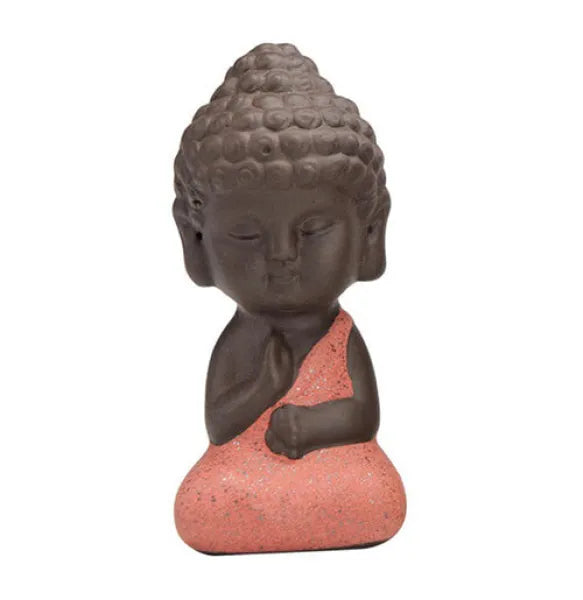 Statuette Bouddha: Le Message des Quatre Indiennes