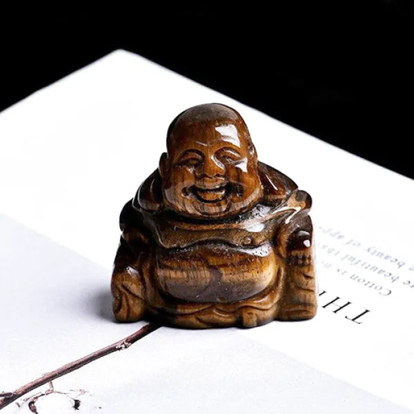 Statuette Bouddha Rieur - Édition Prestige