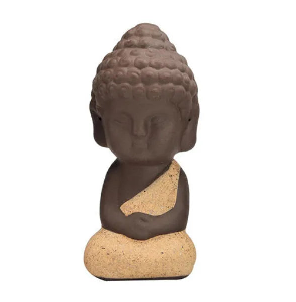 Statuette Bouddha: Le Message des Quatre Indiennes