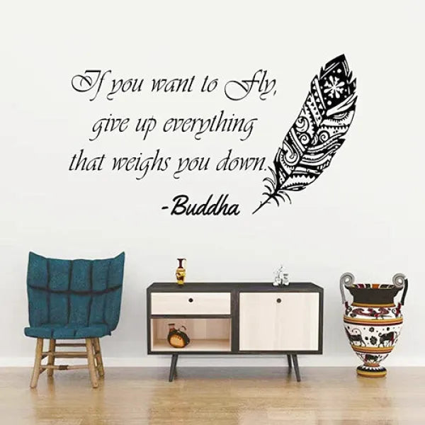 Bouddha Sticker – Citations et Dessins Muraux