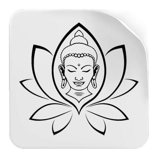 sticker-fleur-de-lotus