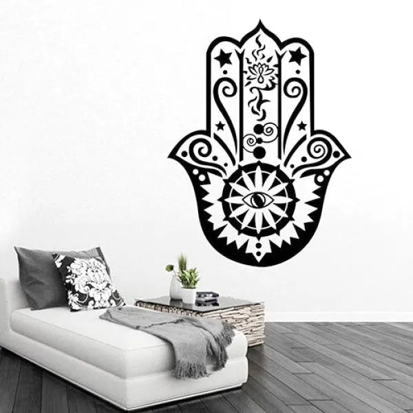 Sticker Bouddha – Main de Fatma, Édition Signature