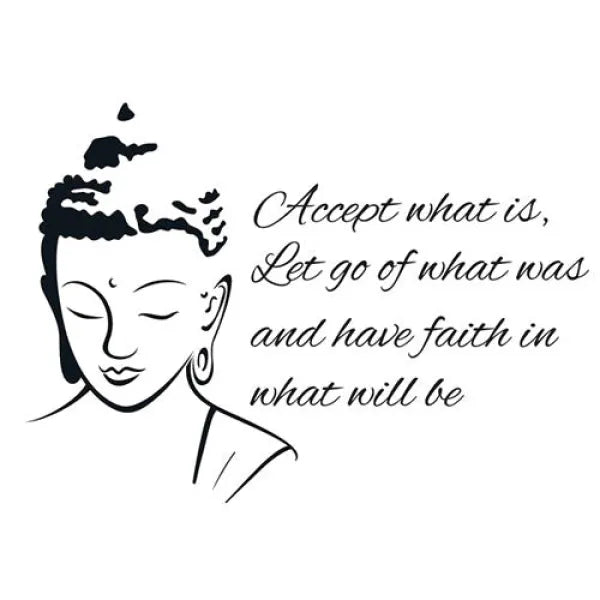 Sticker Bouddha – Citations Zen