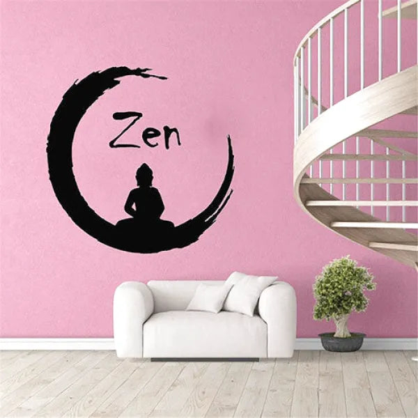 Sticker Bouddha Zen — Édition Signature