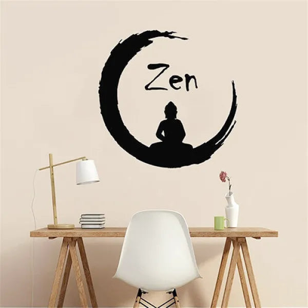 Sticker Bouddha Zen — Édition Signature
