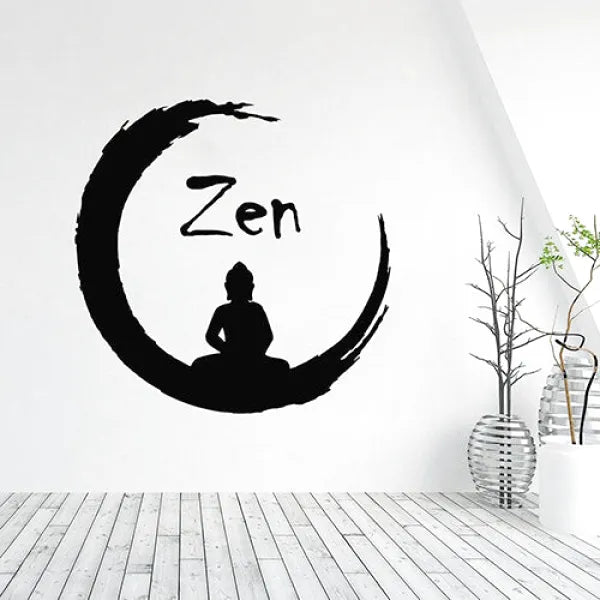 Sticker Bouddha Zen — Édition Signature