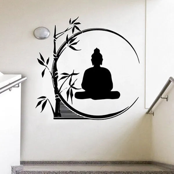 Bouddha et la Divinité Zen - Sticker Édition