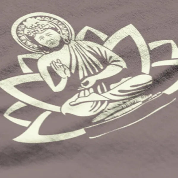 T‑Shirt Bouddha et Fleur de Lotus — Édition Signature