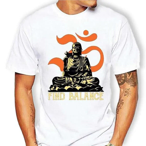 Bouddha Tee — T‑Shirt pour Homme Bouddhiste