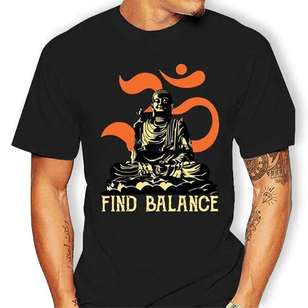 Bouddha Tee — T‑Shirt pour Homme Bouddhiste