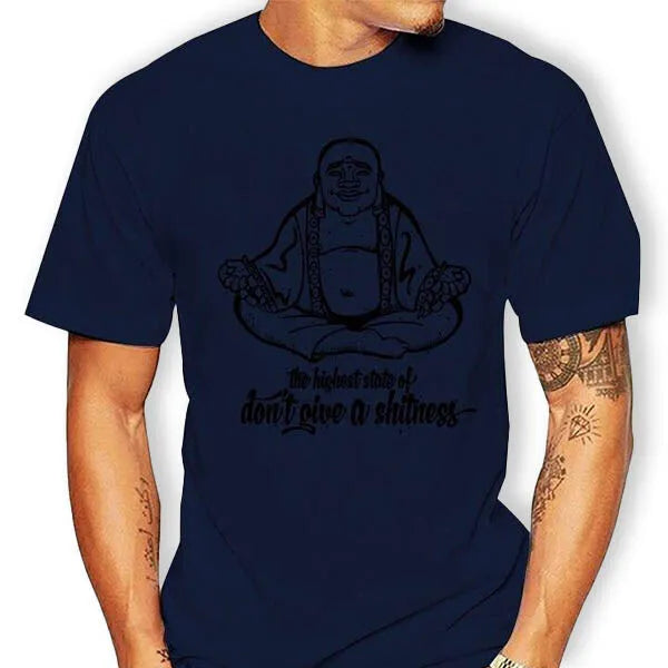 T-Shirt Bouddha Rieur Jaune - Édition Signature