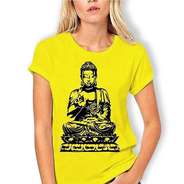 T-Shirt Bouddha Fille & Méditation