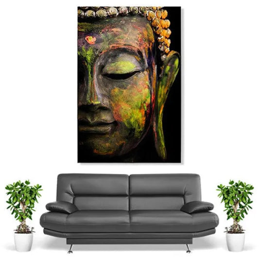 tableau-tete-bouddha
