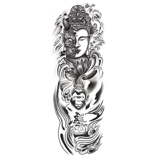 Tatouage Bouddha — Œuvre sur le bras