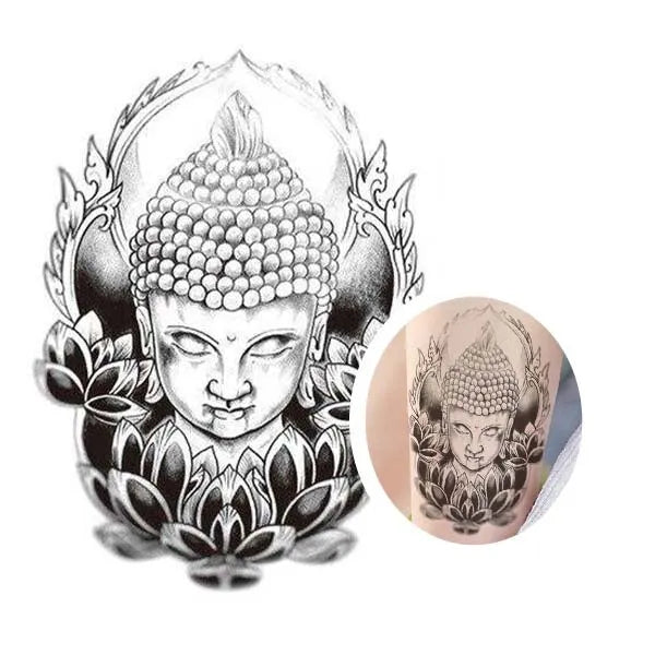 tatouage-bouddha-fleur-lotus