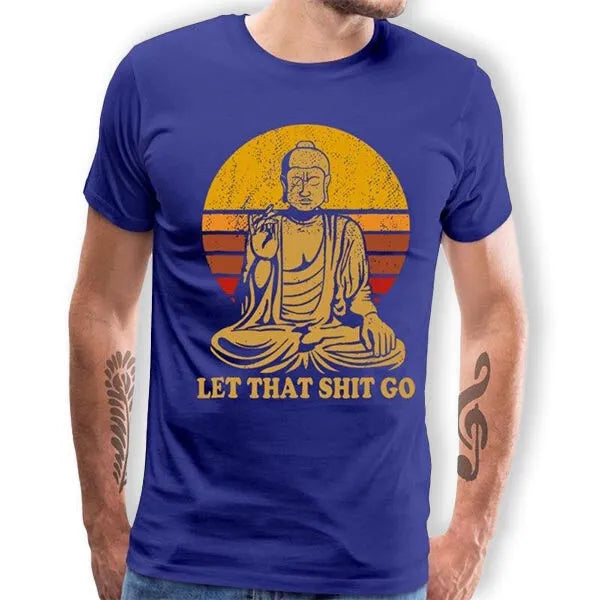 Bouddha Méditation Tee - Édition Zen