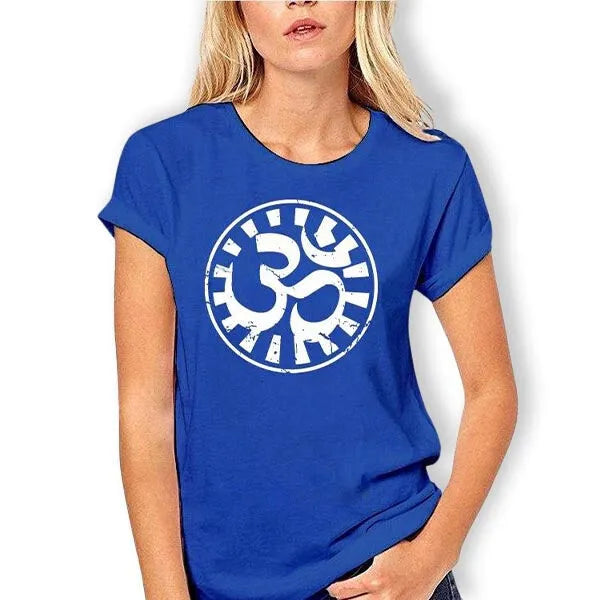 T‑Shirt Bouddha Yoga – Symbole AUM
