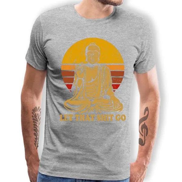Bouddha Méditation Tee - Édition Zen