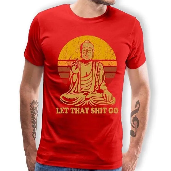 Bouddha Méditation Tee - Édition Zen