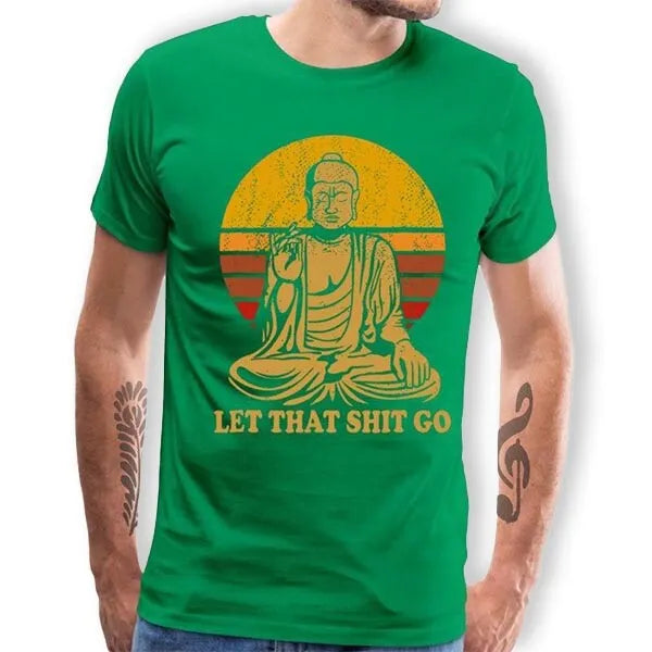 Bouddha Méditation Tee - Édition Zen