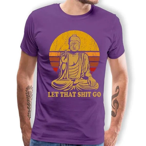 Bouddha Méditation Tee - Édition Zen