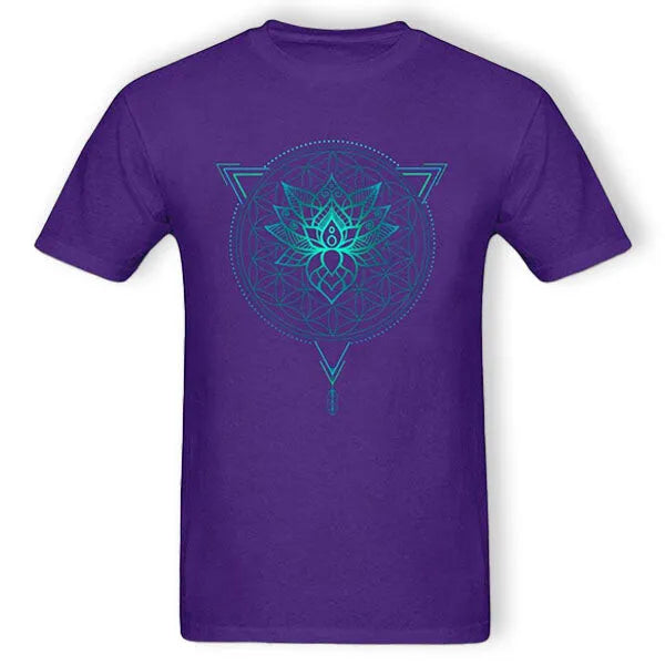 Bouddha Mandala Lotus Tee