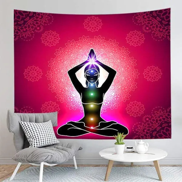 Tenture Bouddha 7 Chakras - Collection Signature