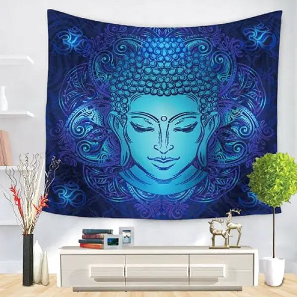Grande Tenture Murale Bouddha — Édition Prestige
