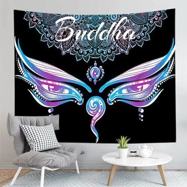 Tenture Murale Spirituelle Bouddha — Éveil et Sérénité