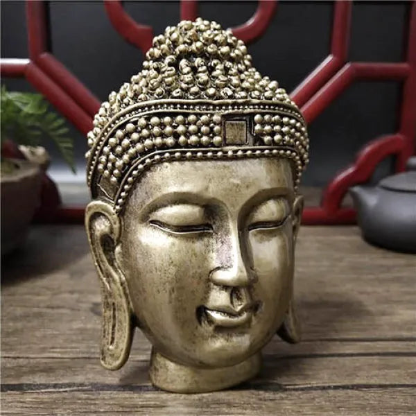 Tête de Bouddha Murale — Édition Signature
