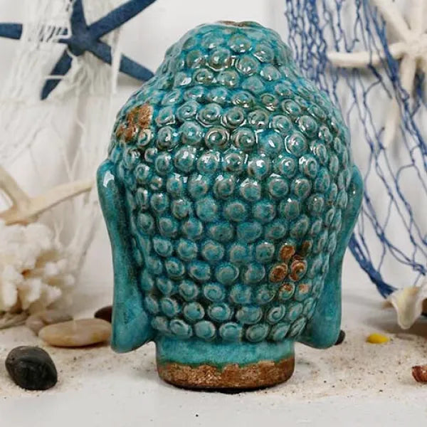 Bouddha Bleu — Tête Signature