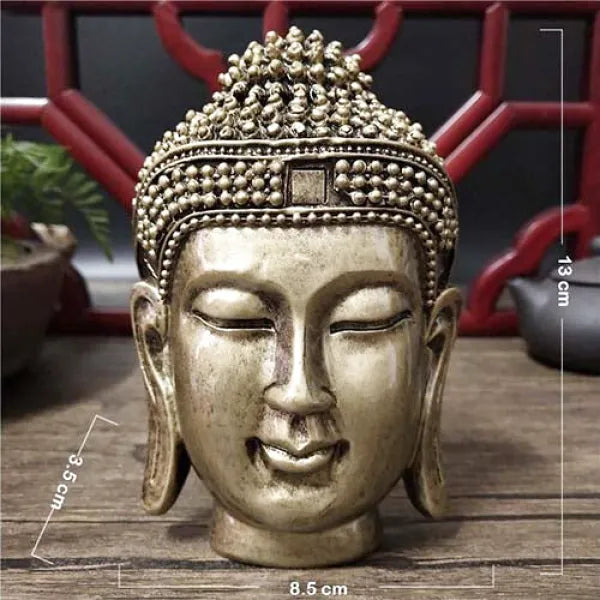 Tête de Bouddha Murale — Édition Signature