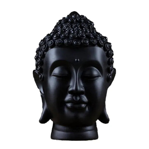 tete-de-bouddha-noire