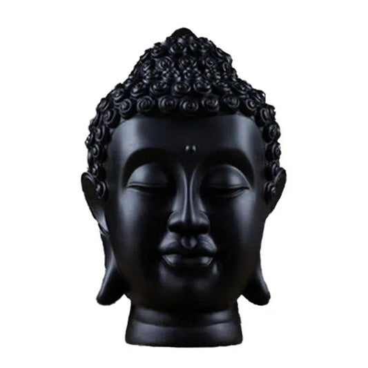 tete-de-bouddha-noire