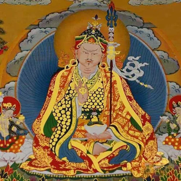 Thangka Sacrée: Œuvre Bouddhiste