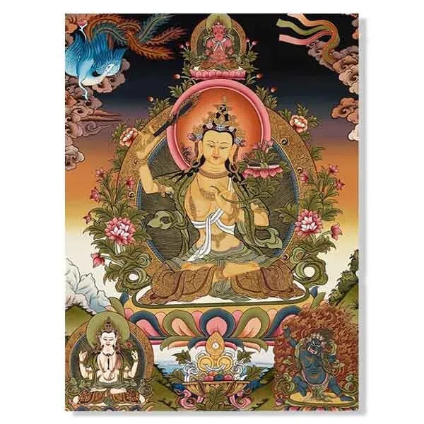 thangka-manjushri