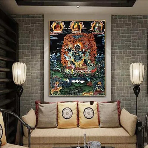 Thangka Protecteur Vajrapani — Édition Signature