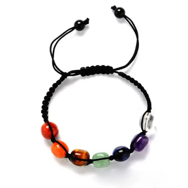 Bracelet Bouddhiste – 7 Perles Naturelles Premium