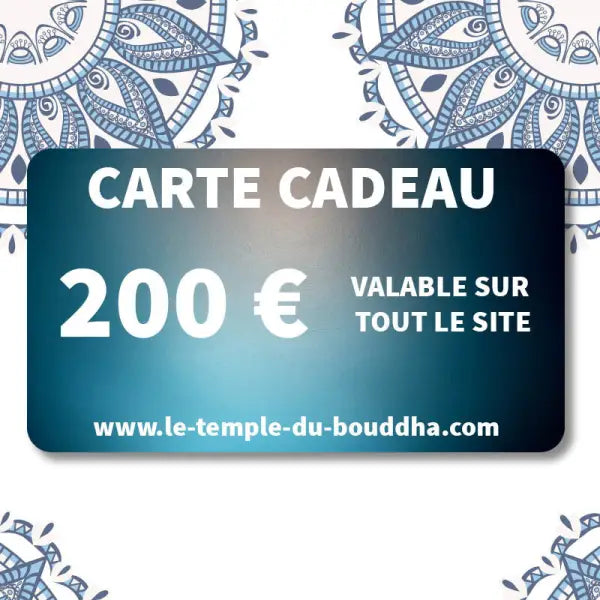Carte Cadeau Le Temple du Bouddha — Édition Prestige