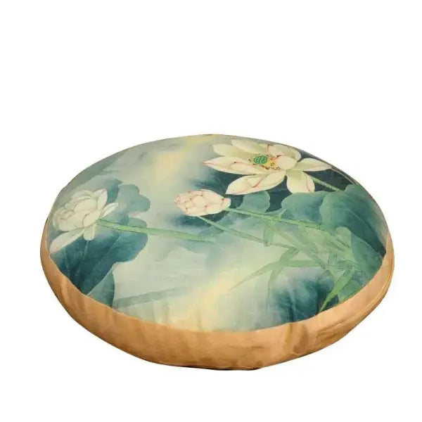 ZenBloom — Coussin de Méditation Zen Floral