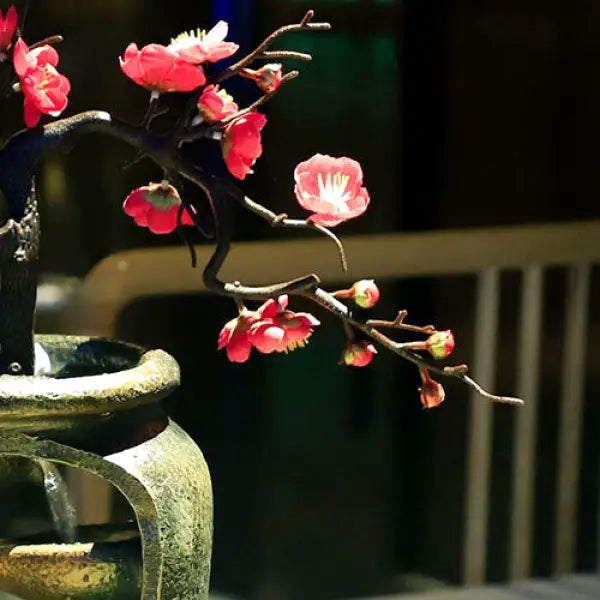 Fontaine Bouddha – Cascade et Arbre du Japon
