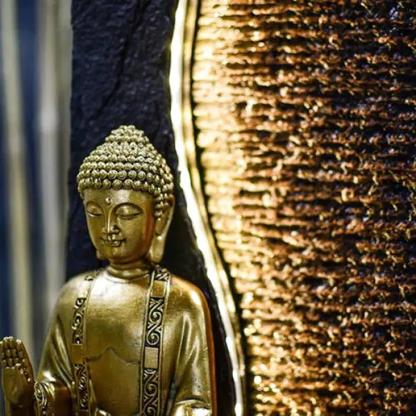 Jati Fontaine Bouddha — Déco et Divinité