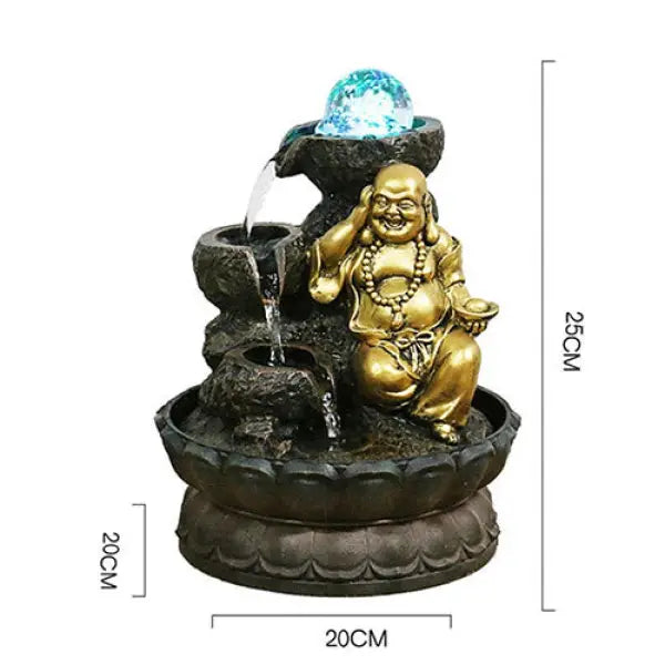 Fontaine du Bouddha Chinois Rieur