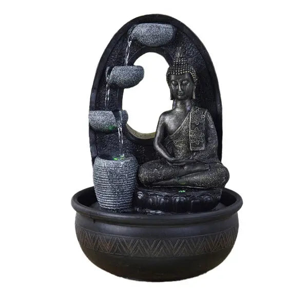 Fontaine Bouddha: Cascade Harmonieuse