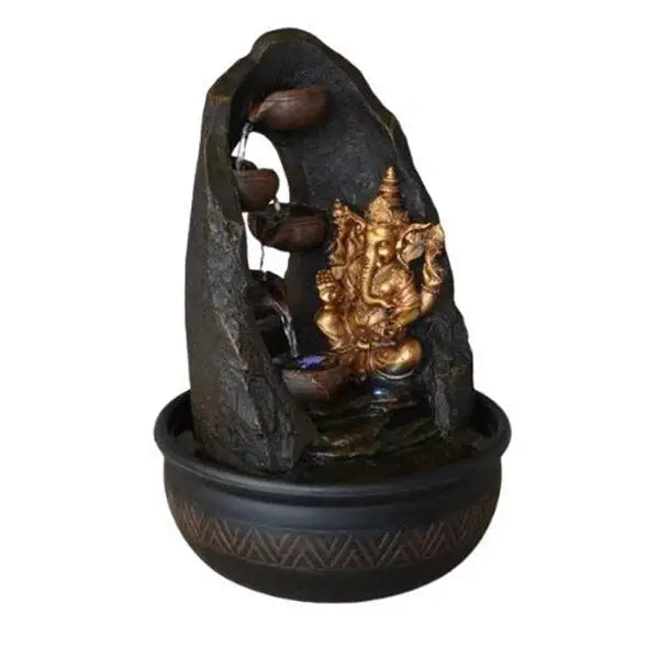 Fontaine Bouddha & Divinité Mystic Ganesh