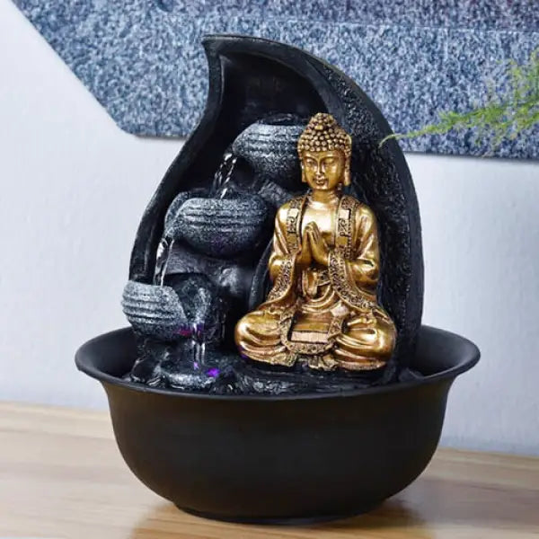 Fontaine Bouddha Praya d'Intérieur — Collection Signature
