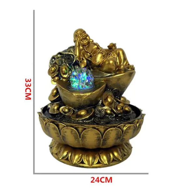 Fontaine Bouddha: Le Repos du Bouddha Rieur