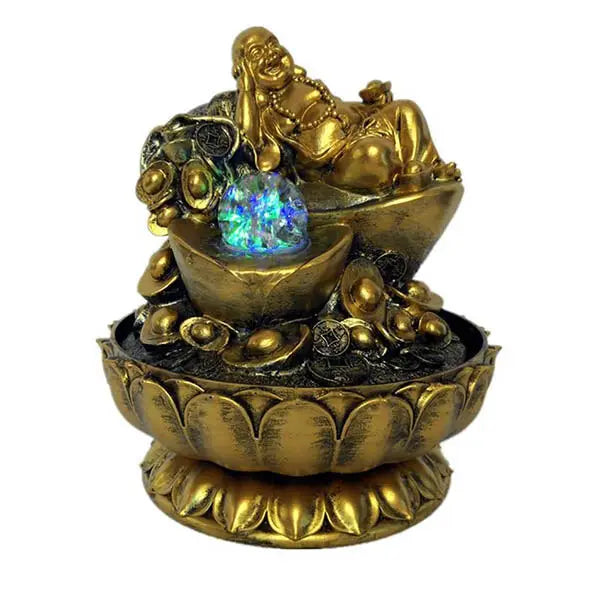 Fontaine Bouddha: Le Repos du Bouddha Rieur